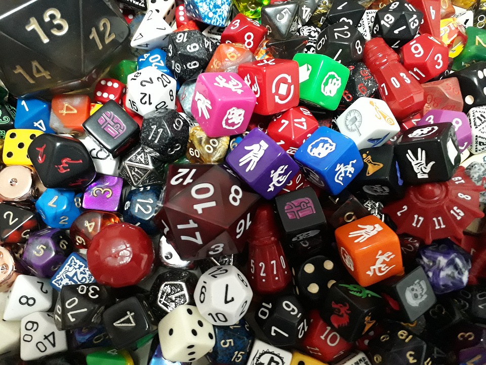 RPG dices
